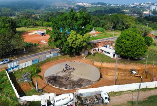 Obra do reservatório da Fazenda da Barra entra na fase final em Jaguariúna