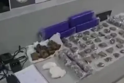 PM encontra drogas enterradas em imóvel e prende homem em Serra Negra