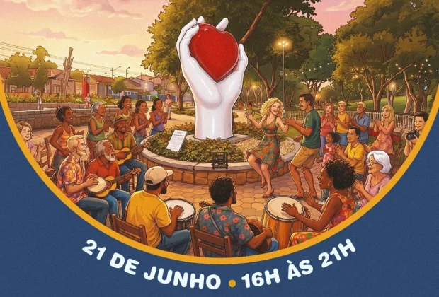 Samba no Parque acontece neste domingo na Praça do Amor em Jaguariúna