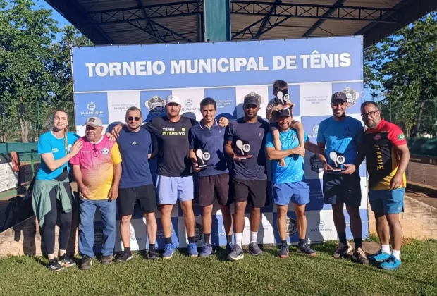 CAMPEÕES DO 1º TORNEIO MUNICIPAL DE TÊNIS DE DUPLAS SÃO DEFINIDOS EM JAGUARIÚNA