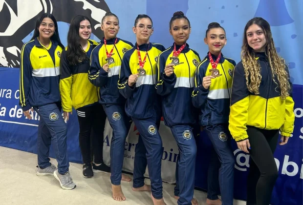 JAGUARIÚNA CONQUISTA EXPRESSIVOS RESULTADOS NA COPA SÃO PAULO DE GINÁSTICA RÍTMICA