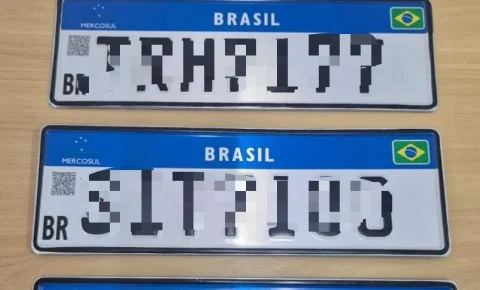 Operação encontra irregularidades em placas de veículos em Mogi Mirim