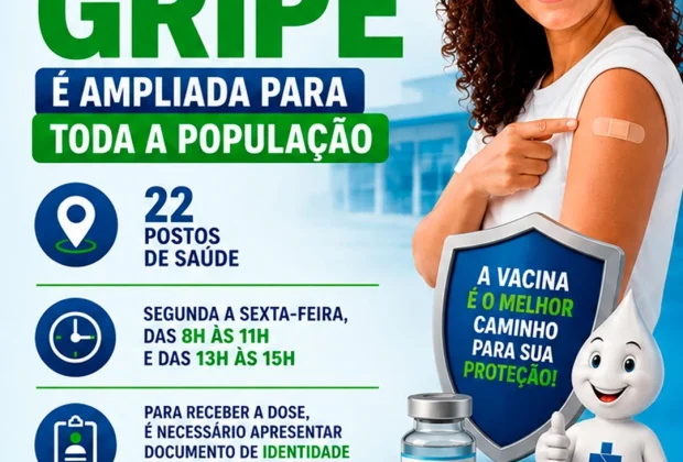 Mogi Guaçu terá vacinação contra gripe na Feira Noturna