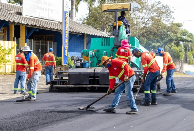 Obras de recapeamento avançam no bairro São José em Jaguariúna