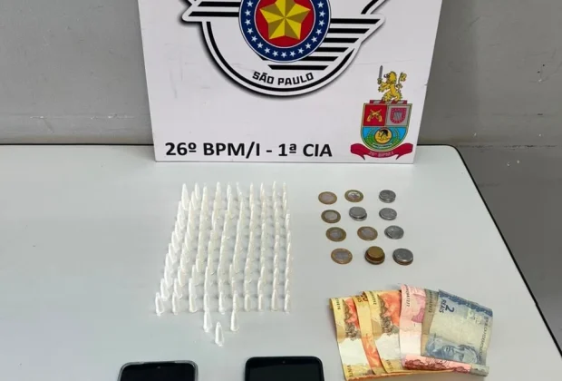 Polícia Militar prende dois homens por tráfico de drogas em Mogi Guaçu