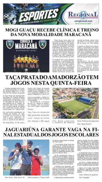 Esportes 26-06-2026