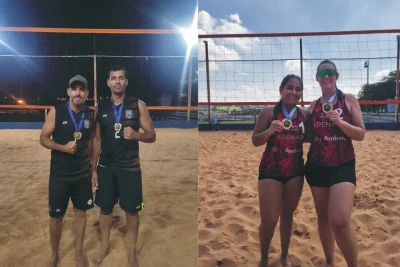Copa Jaguariúna de Vôlei de Praia define campeões da primeira etapa
