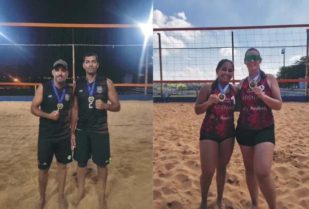 Copa Jaguariúna de Vôlei de Praia define campeões da primeira etapa