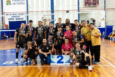 Vôlei masculino de Artur Nogueira conquista medalha de prata nos Jogos Regionais 2026