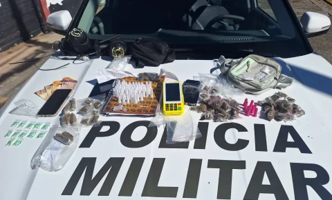 Polícia Militar prende dois homens por tráfico de drogas em Jaguariúna