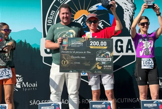 Atleta de Mogi Mirim vence prova inaugural de trail running em Jacutinga e conquista título feminino