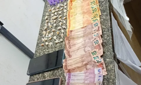 Duas ações da Polícia Militar prendem suspeitos por tráfico de drogas em Pedreira