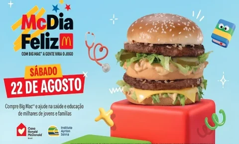 McDia Feliz 2026: Participe desta corrente do bem e apoie o Centro Infantil Boldrini e a Casa Ronald McDonald Campinas