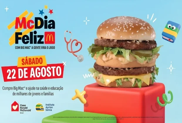 McDia Feliz 2026: Participe desta corrente do bem e apoie o Centro Infantil Boldrini e a Casa Ronald McDonald Campinas