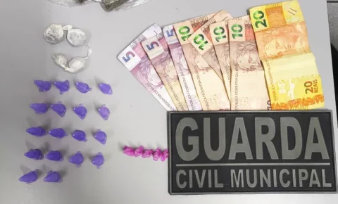 GCM prende homem por tráfico de drogas durante patrulhamento em Santo Antônio de Posse