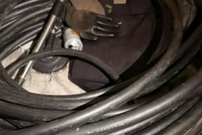 GCM prende suspeito e recupera 300 metros de fios furtados em Mogi Mirim