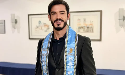 Mateus Bandeira conquista o título de Mister São Paulo 2026 e representará o Estado no Mister Brasil