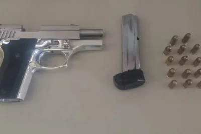 Guarda Municipal apreende pistola com numeração suprimida e prende homem em Cosmópolis