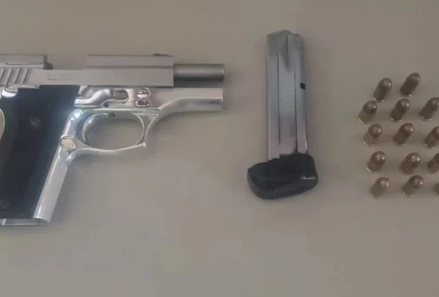 Guarda Municipal apreende pistola com numeração suprimida e prende homem em Cosmópolis