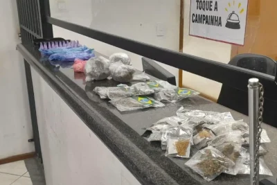 Guarda Municipal apreende grande quantidade de drogas e prende mulher em Pedreira