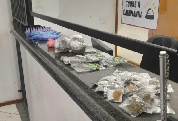 Guarda Municipal apreende grande quantidade de drogas e prende mulher em Pedreira