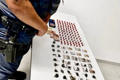 Polícia Militar prende três pessoas por tráfico de drogas em ações distintas em Mogi Guaçu