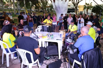 Projeto Samba no Parque movimenta a Praça do Amor neste domingo em Jaguariúna