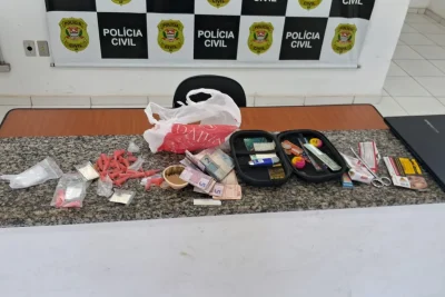 Casal é detido com drogas após fugir de abordagem na SP-147 em Mogi Mirim
