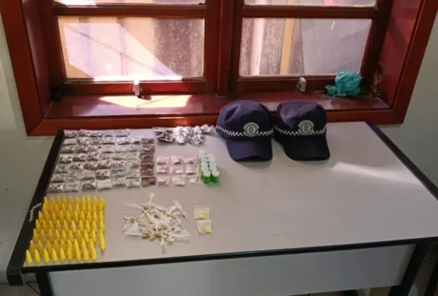 Guarda Municipal apreende 188 porções de drogas durante buscas por bicicleta furtada em Cosmópolis