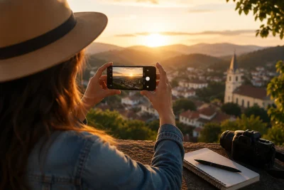 Oficina gratuita de fotografia com celular integra programação do Julho Cultural em Monte Alegre do Sul