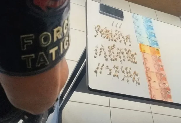Polícia Militar prende homem por tráfico de drogas e apreende 135 pedras de crack em Mogi Guaçu