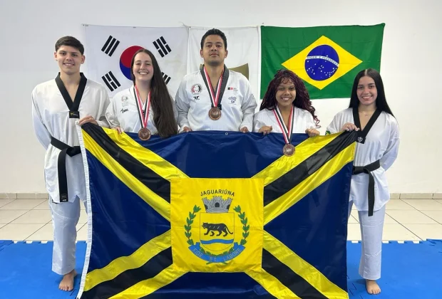 Jaguariúna conquista primeiras medalhas nos Jogos Regionais com o taekwondo