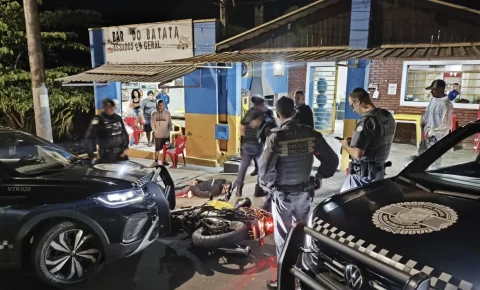 Motociclista é abordado após fuga e direção perigosa em Santo Antônio de Posse