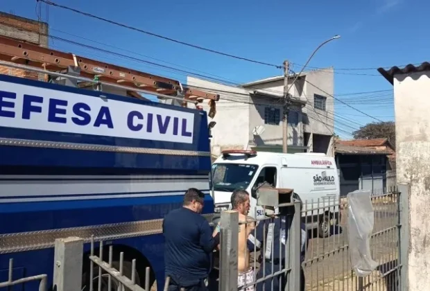 Morador é socorrido após incêndio em residência de Cosmópolis