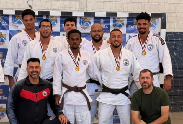 Judô de  conquista título por equipes nos 68º Jogos Regionais