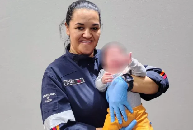 Resgate Municipal salva bebê de 1 mês após engasgo em Cosmópolis