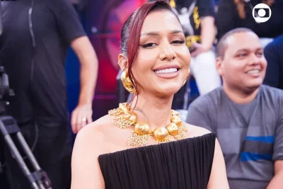 Priscila Senna participa do Altas Horas em homenagem ao especial “Ivete Clareou”