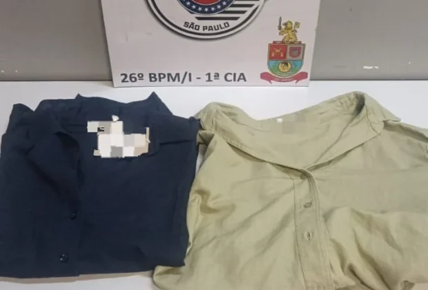 Polícia Militar recupera roupas furtadas de loja em shopping de Mogi Guaçu