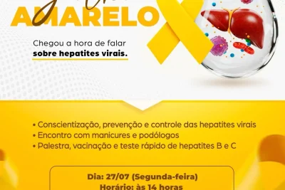 Jaguariúna promove vacinação e testes rápidos contra hepatites virais