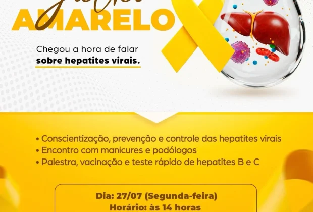 Jaguariúna promove vacinação e testes rápidos contra hepatites virais