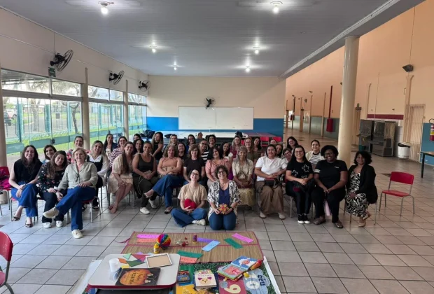 Formação sobre desenvolvimento socioemocional reúne profissionais da Educação Infantil em Artur Nogueira