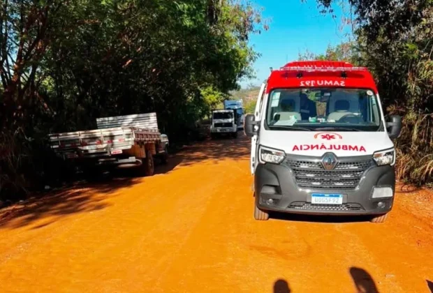 Homem morre após ser atropelado em estrada rural de Estiva Gerbi