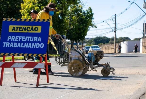 Jaguariúna amplia vagas de estacionamento na Rua Maranhão
