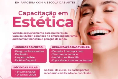Casa da Mulher abre inscrições para curso gratuito de estética em Jaguariúna
