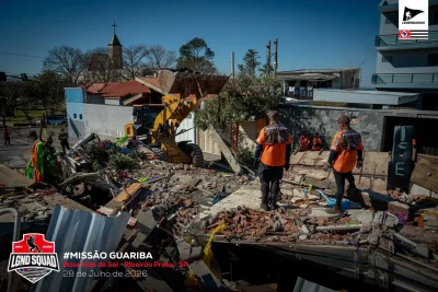 Legendários mobilizam 200 voluntários em força-tarefa para apoiar vítimas dos temporais no interior de São Paulo