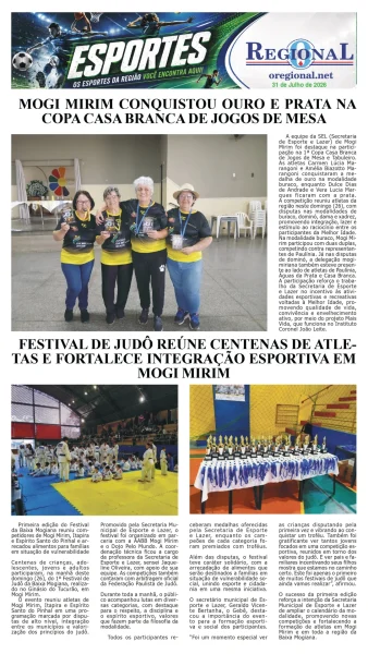 Esportes 31-07-26