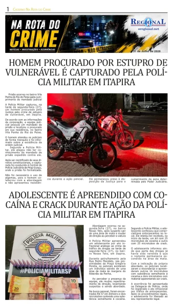 Na Rota do Crime 31-07-26