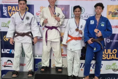 Holambra conquista três medalhas na 1ª Copa APAJUL de Judô
