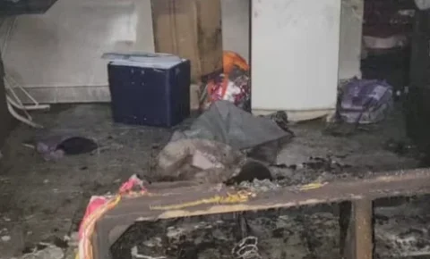 Incêndio atinge casa com três crianças sozinhas e mãe é presa em Engenheiro Coelho