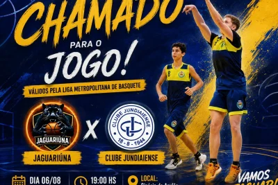 Jaguariúna enfrenta Clube Jundiaiense pelo sub-17 nesta quinta-feira